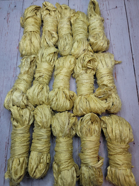 Silk Sari Ribbon 5 Yard Mini Skein Color #056