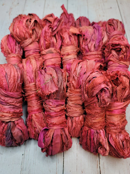 Silk Sari Ribbon 5 Yard Mini Skein Color #033