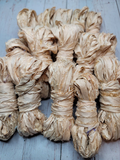 Silk Sari Ribbon 5 Yard Mini Skein Color #066