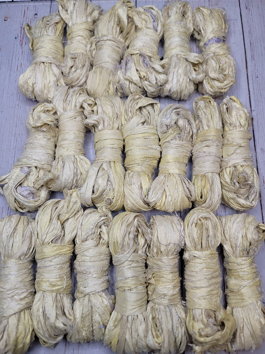 Silk Sari Ribbon 5 Yard Mini Skein Color #004