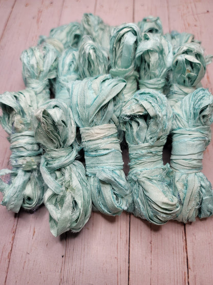 Silk Sari Ribbon 5 Yard Mini Skein Color #010