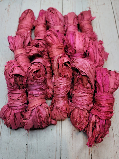 Silk Sari Ribbon 5 Yard Mini Skein Color #052