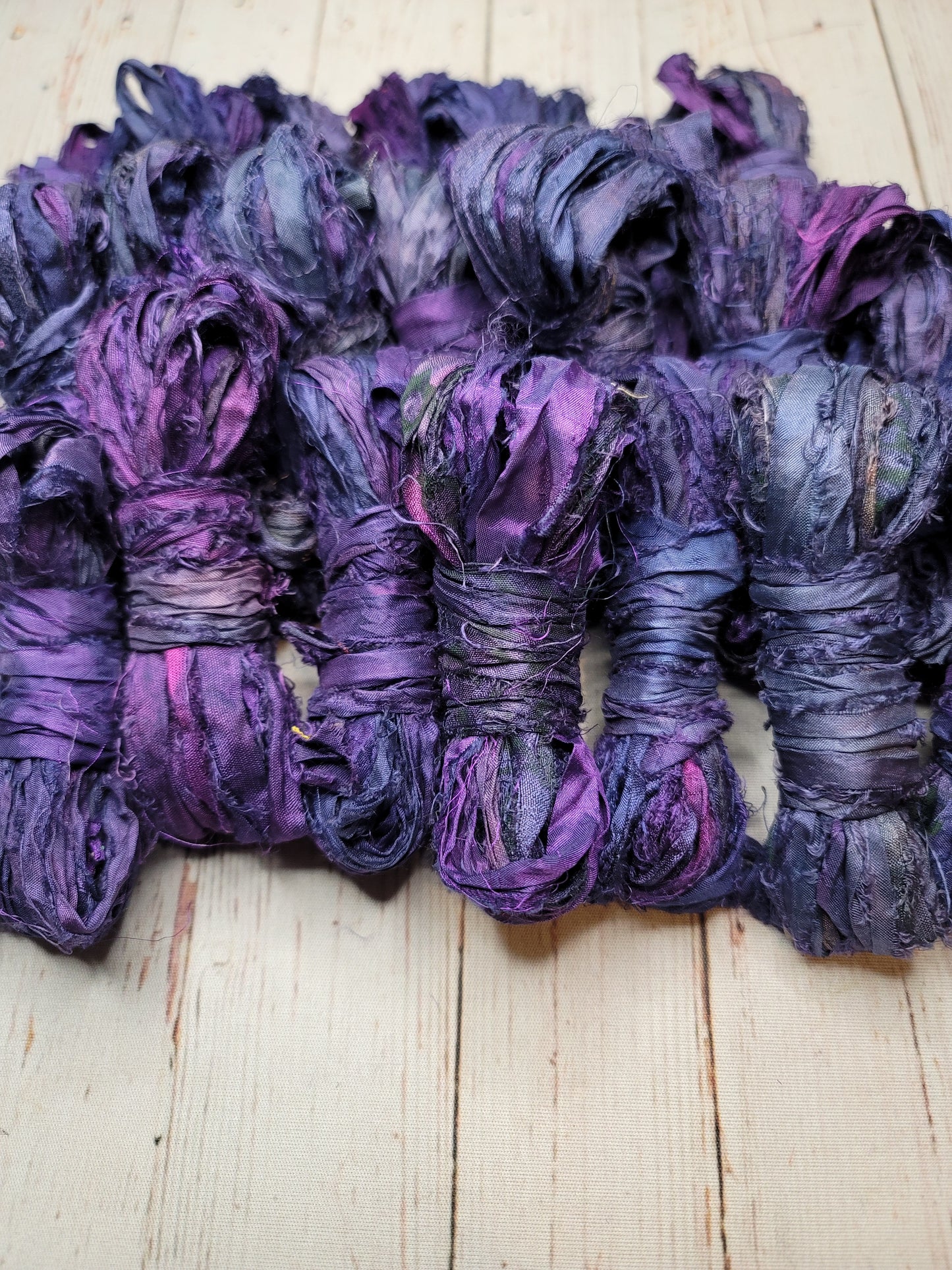 Silk Sari Ribbon 5 Yard Mini Skein Color #031