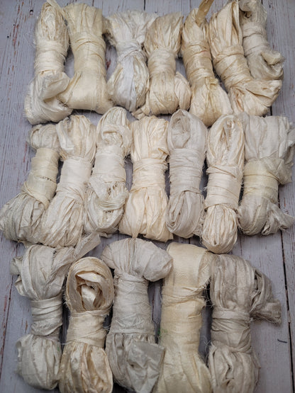 Silk Sari Ribbon 5 Yard Mini Skein Color #027
