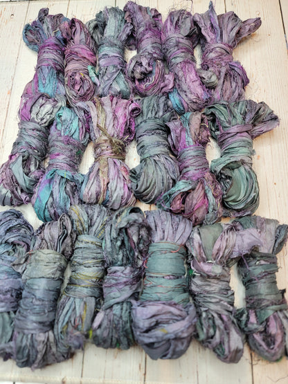 Silk Sari Ribbon 5 Yard Mini Skein Color #040