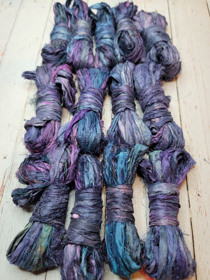 Silk Sari Ribbon 5 Yard Mini Skein Color #082