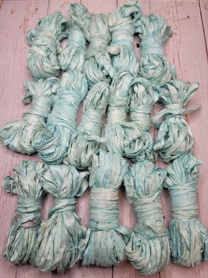 Silk Sari Ribbon 5 Yard Mini Skein Color #010