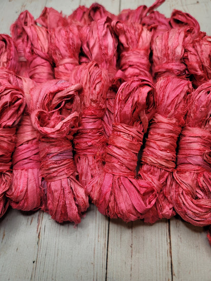 Silk Sari Ribbon 5 Yard Mini Skein Color #017