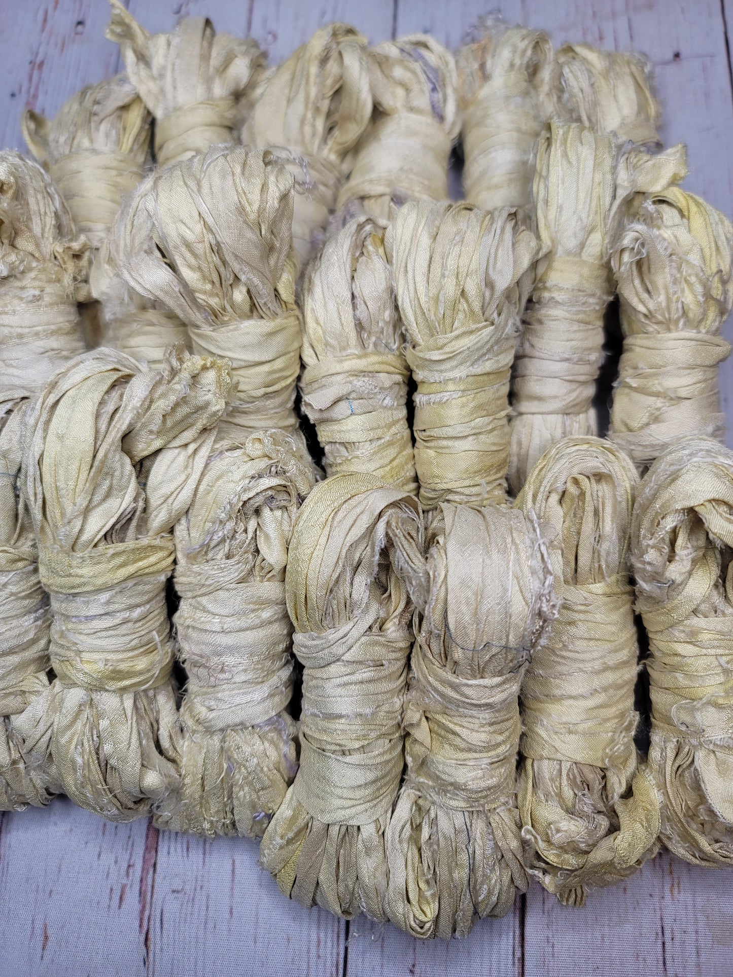 Silk Sari Ribbon 5 Yard Mini Skein Color #004