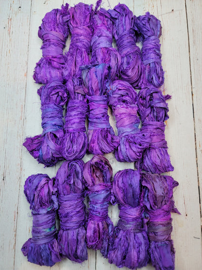 Silk Sari Ribbon 5 Yard Mini Skein Color #063