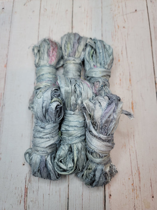 Silk Sari Ribbon 5 Yard Mini Skein Color #050