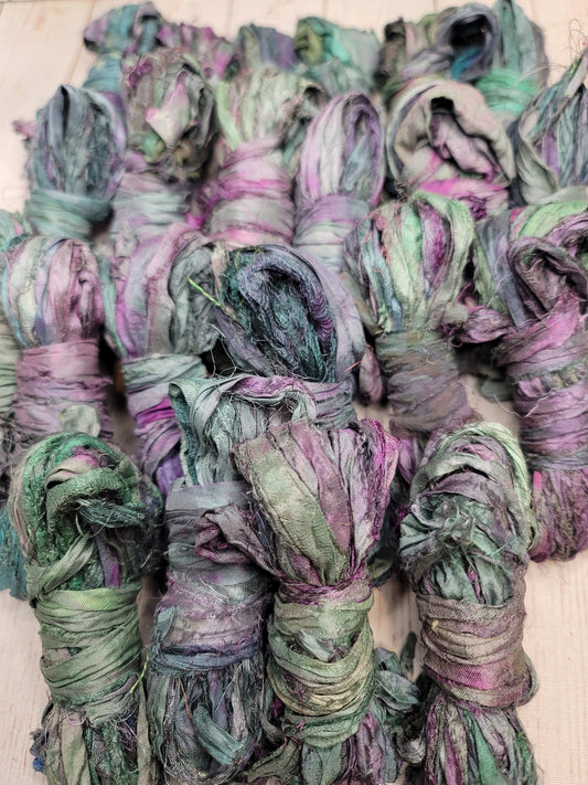 Silk Sari Ribbon 5 Yard Mini Skein Color #003