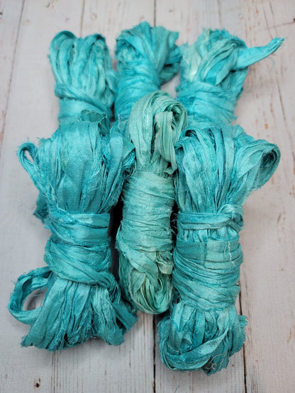 Silk Sari Ribbon 5 Yard Mini Skein Color #060